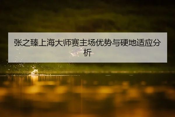 张之臻上海大师赛主场优势与硬地适应分析